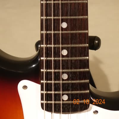 Squier "Silver Series" (Made in Japan-Fujigen Gakki) Stratocaster 62 - 1993 Sunburst/ Fender USA pickups/ Super clean/Video imagen 6