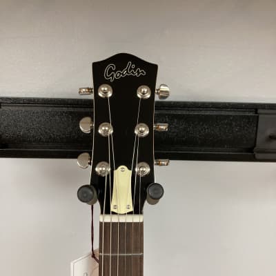 Godin 5th Ave TL Kingpin P90 Trans Cream HG SF image 5