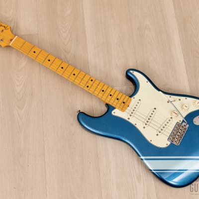 2018 Fender Traditional 50s Stratocaster FSR Lake Placid Blue w/ Competition Stripe & Case, Japan MIJ image 11