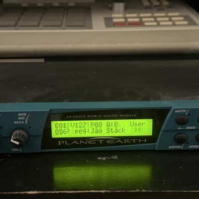 E-MU Systems Planet Earth Rackmount 64-Voice World Sound Module 2000 - excellent condition TESTED WORKS
