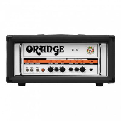 Orange TH30H BLACK Tube Guitar Amplifier Head 30W 2-Ch w/ FX Loop EL84 Tubes image 1