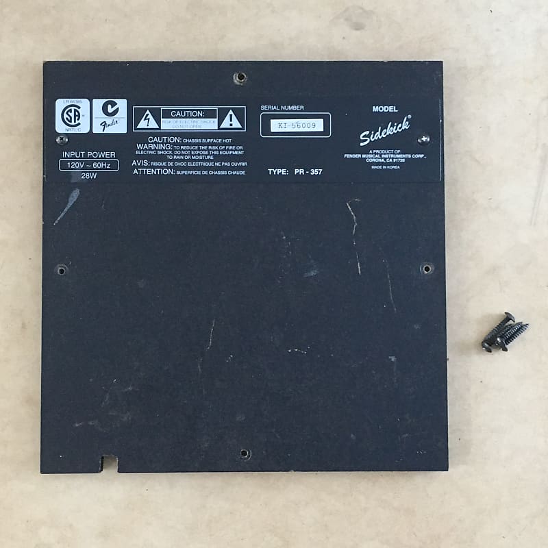 Vintage Fender Squier Sidekick PR357 Amplifier Relic Amp Reverb