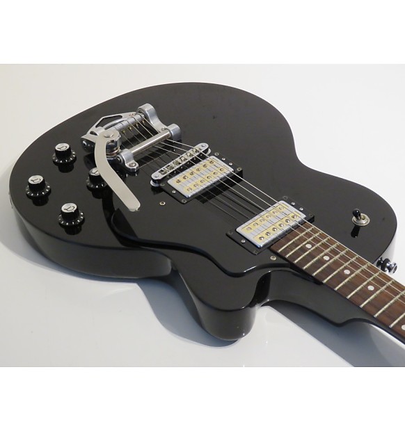 DeArmond by Guild M70 Electric Guitar - Black with Bigsby Trem
