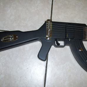 Guitar, with AK-47 body image 1