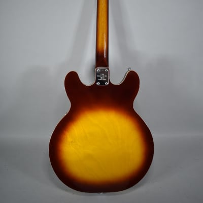 1960s Lyle Matsumoko 5102-T Sunburst Finish Hollowbody Electric Guitar image 17