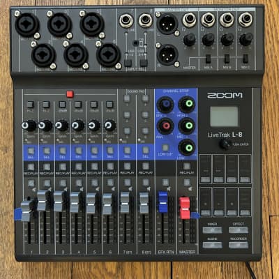 Zoom LiveTrak L-8 Digital Mixer / Recorder | Reverb