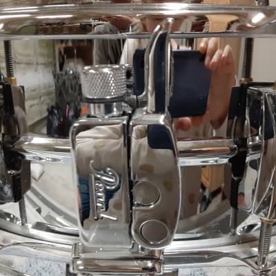 Pearl SS1455S/C SensiTone 14x5.5"  8-Lug Steel Snare Drum image 3