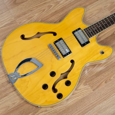 1999 DeArmond Starfire in Natural w/ Hard Case (Very Good) *Free Shipping* image 2