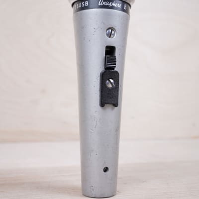 Shure Unisphere B 588SB Dynamic Microphone 1970s Silver Vintage Mic image 5