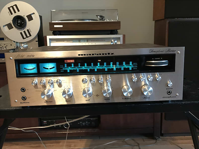 Marantz 2270 1970’s - Champagne Engraved  			