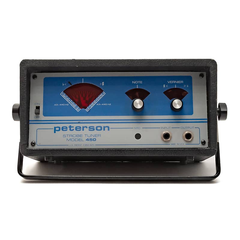 Peterson Model 450 Strobe Instrument Tuner x1397 USED Reverb