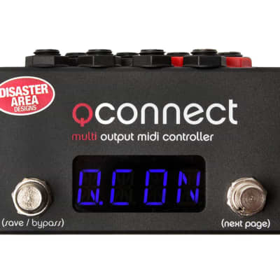 Disaster Area Designs qConnect MIDI Foot Controller Pedal [DEMO] for sale