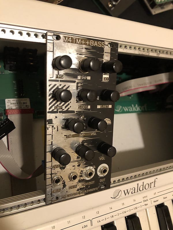 rare METSÄÄN M4TM++BASS eurorack heavy bass drum module Reverb