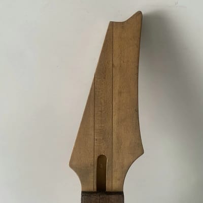 Blank Headstock Guitar Maple Wood Neck and Rosewood Fingerboard Fretboard image 2