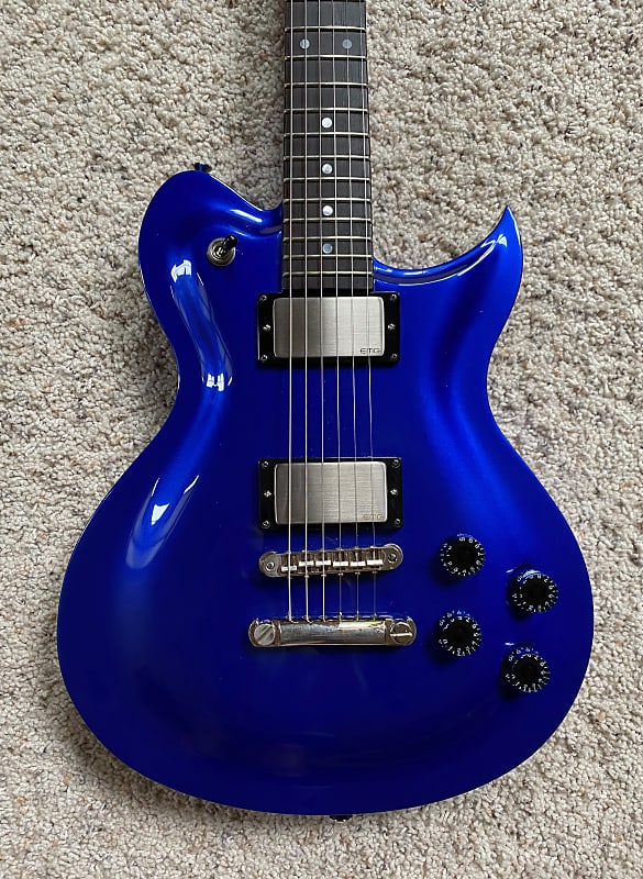公式ファッションブランド通販サイト Washburn 2007 USA Custom Singlecut Blue Metallic Idol WI570 リール