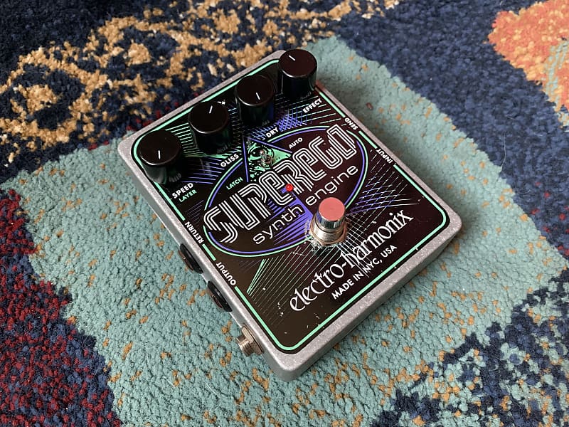 EHX Superego w/Remote Mod, Freeze, infinite hold, pedal-tone