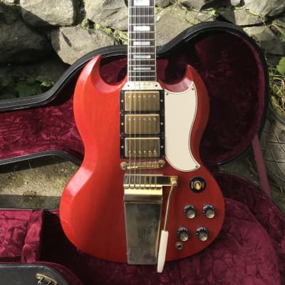 Gibson Les Paul SG Custom ‘63 Custom Shop Reissue VOS 2008 - Cherry Red for sale