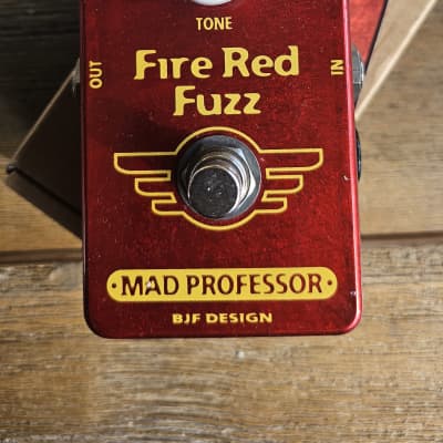 Reverb.com listing, price, conditions, and images for mad-professor-fire-red-fuzz