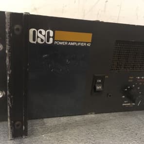 QSC A-42 Vintage Power Amplifier - Rare A42 Amplifier QSC A-42 Vintage Power Amplifier - Rare A42 Amplifier