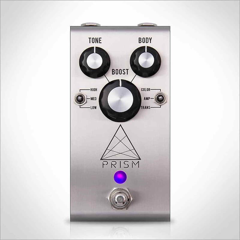 Jackson Audio Prism Preamp Boost Pedal with Stainless Steel Enclosure image 1