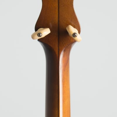 Vega  Tu-Ba-Phone Style M Tenor Banjo (1926), ser. #68666, original black hard shell case. image 6