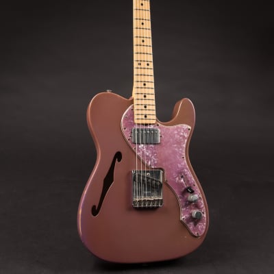 Fender Telecaster Thinline 1971 Lilac Lavender VERY RARE Custom Color image 2