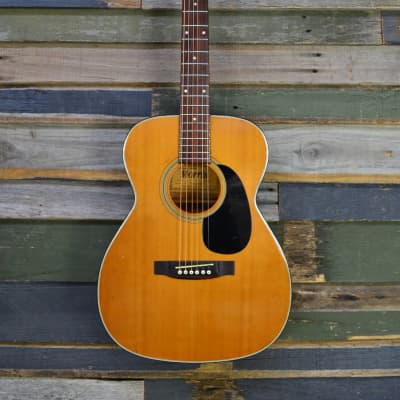 Morris F-13 Acoustic guitar 1975 Natural | Reverb