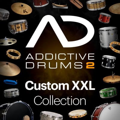 New XLN Audio Addictive Drums 2 Custom XXL Collection MAC/PC VST AU AAX Software - (Download/Activation Card) image 1