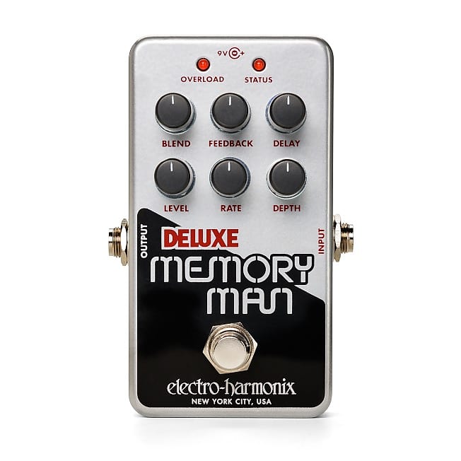 Electro-Harmonix EHX Nano Deluxe Memory Man Analog Delay / Chorus / Vibrato Pedal