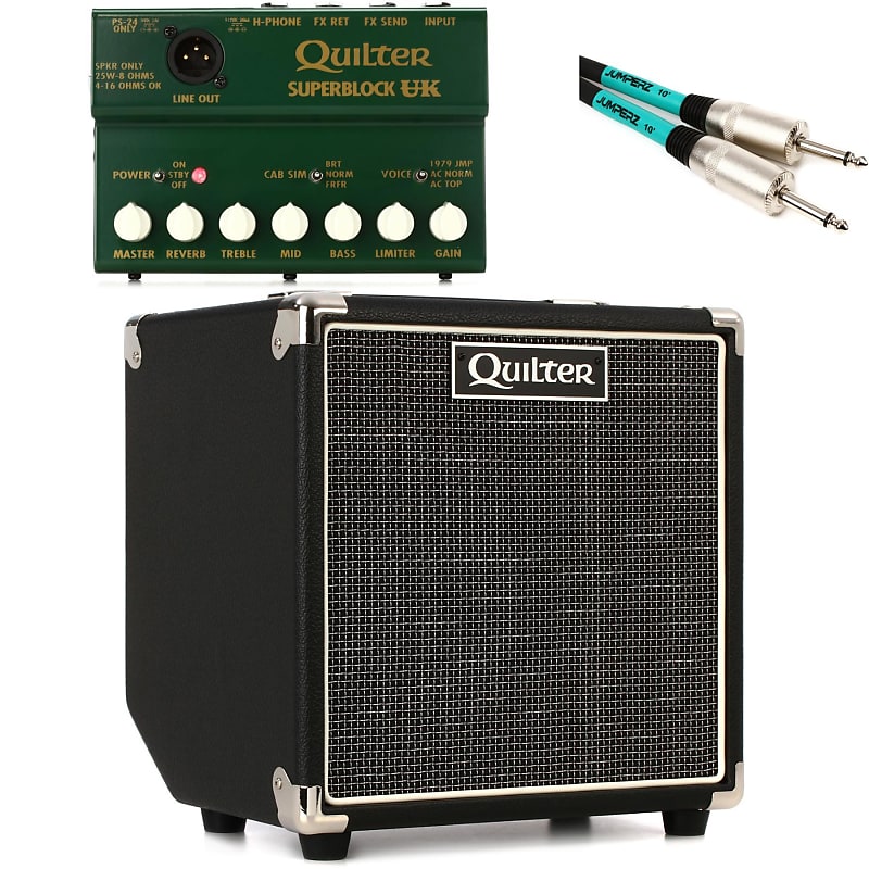 Quilter Labs SuperBlock UK 25-watt Guitar Amplifier Pedal and 1x10