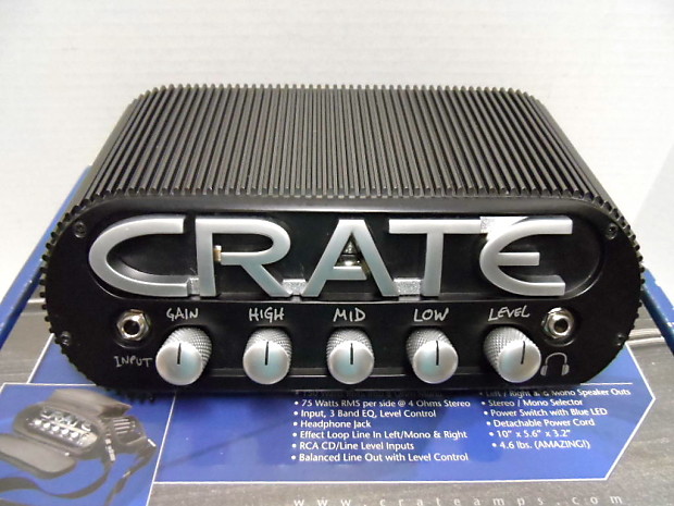Crate Power Block 150 Watt STEREO Guitar Amp Amplifier Crate Power Block 150 Watt STEREO Guitar Amp Amplifier