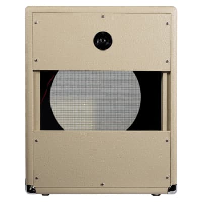 Mojotone 1x12 Lite American Style Vertical Speaker Extension Cabinet - "Creme Brulee" image 2