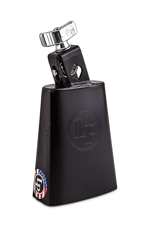 LP Black Beauty Cowbell with 1/2" Mount image 1