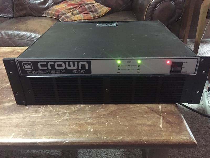 Crown  Com-Tech 810  2-Channel Power Amplifier image 1
