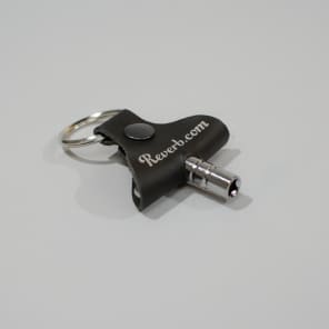 Reverb Drum Key Leather Keychain image 2