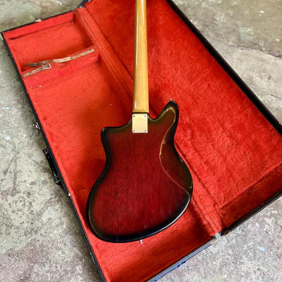 Guyatone EB-4 Bass Guitar 1960’s - Bizarre original vintage MIJ Japan image 12