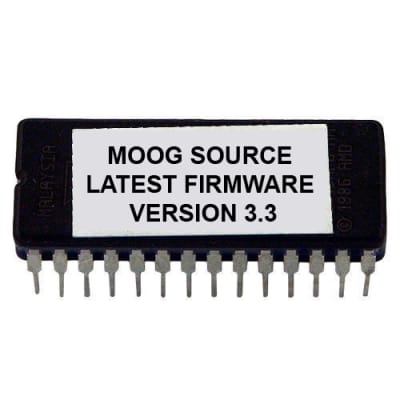 Moog Source firmware Latest OS 3.3 EPROM Vintage Synth Parts No Minimoog Read Description