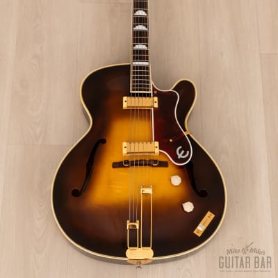 1955 Epiphone Zephyr Deluxe Regent Vintage Archtop Sunburst, Collector-Grade w/ Case image 2