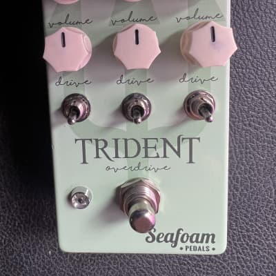 Seafoam Pedals Trident Overdrive + EQ - True Bypass - Made in the