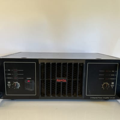 Panasonic Ramsa WP-9220 2ch 600w Rackmount Power Amp - Good | Reverb