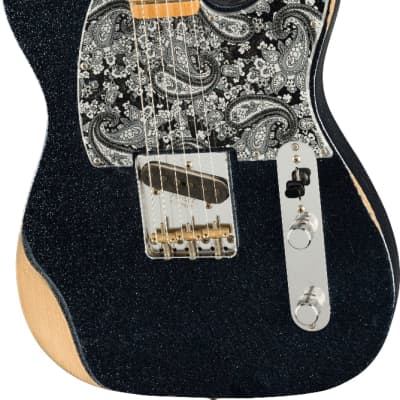 Fender Brad Paisley Signature Esquire. Maple, Black Sparkle image 1