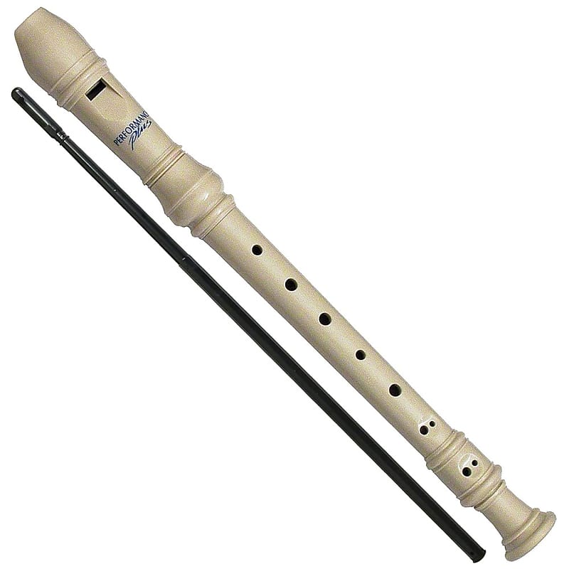 Recb-W 3 Piece Deluxe Soprano Recorder, Ivory White - Educator Approved image 1