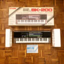 ☆ Rare! ☆ Casio SK-200 (1987) - Sampler Sampling Keyboard and Synth with box, packaging & manual!