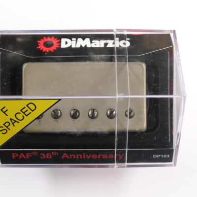 DiMarzio F-spaced PAF 36th Anniversary Neck Humbucker W/Aged Nickel Cover DP 103