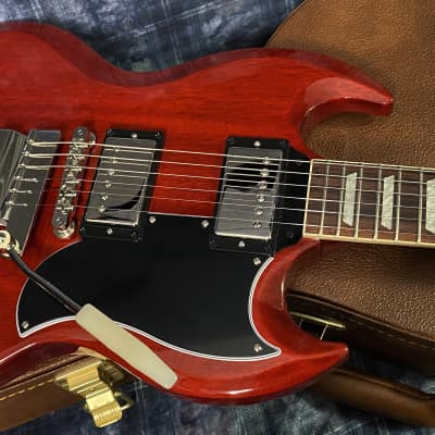 New ! 2023 Gibson SG Standard '61 Maestro Vibrola - Vintage Cherry - Only 6.9 lbs - Authorized Dealer- In Stock! G02187 image 3