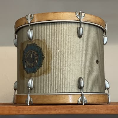 1960's American Legion 18" Parade Bass Drum 14x18 Slingerland Hardware image 3