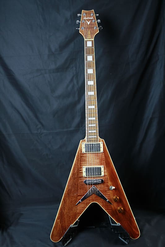 Hedrick Handmade Flying V Electric Guitar w/HSC Outstanding Reverb