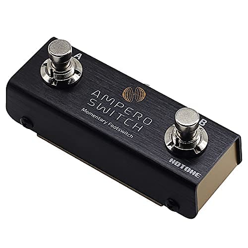 Hotone Ampero Switch 2-Way Momentary Dual Footswitch Foot Controller 1/4-Inch Pedal Switcher (FS-1(Ampero Switch)) image 1