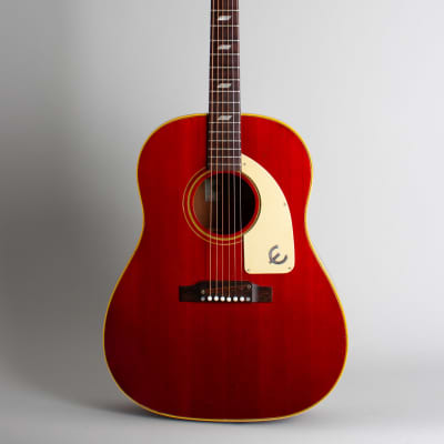 Epiphone  FT-79NT Texan Flat Top Acoustic Guitar (1970), ser. #901387, original grey chipboard case. image 1