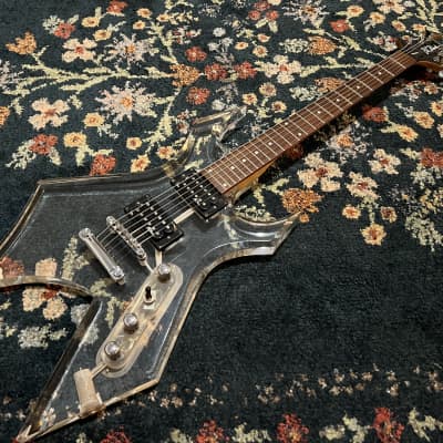 B.C. Rich Warlock Acrylic - Clear Lucite for sale